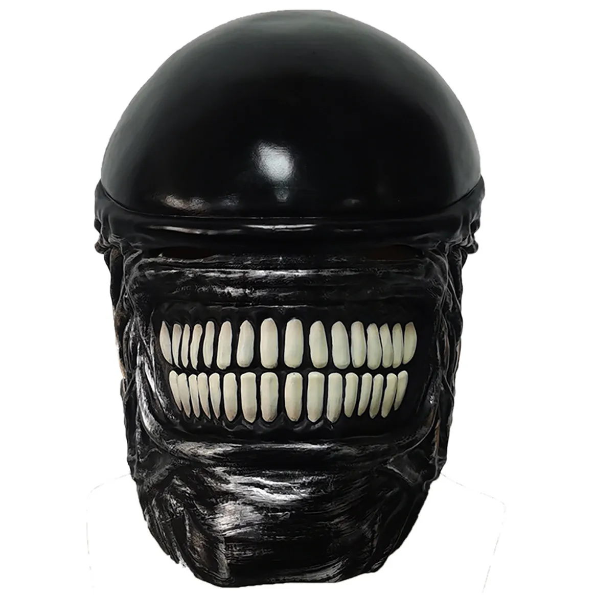 Latex Alien Mask Realistic - Topeng Menakutkan Alien Predator, Penutup Kepala
