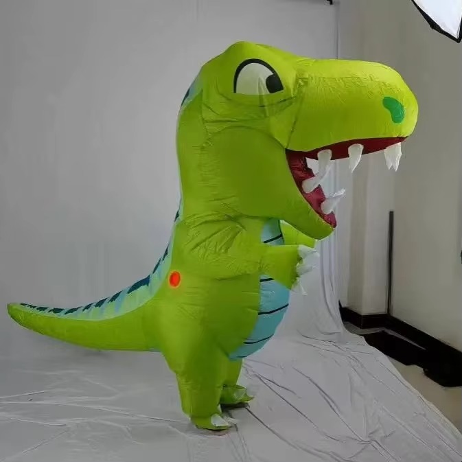Kostum Dinosaurus Berkepala Be - Inflatable Dinosaur Costume Adult ulasan dan harga