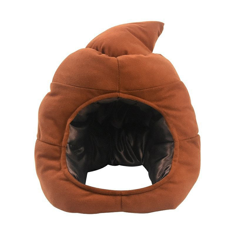 Topi lembut bentuk kotoran luc - Fake Poop Gag Gift ulasan dan harga