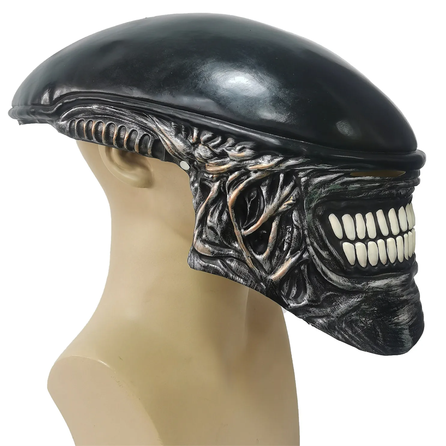 Topeng Menakutkan Alien Predat - Latex Alien Mask Realistic ulasan dan harga